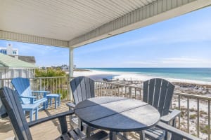 Private, Covered Balcony with Seating and Views!