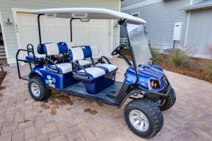 6-Seater Golf Cart Included with Every Reservation