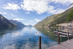 Lake Lugano apartment with balcony