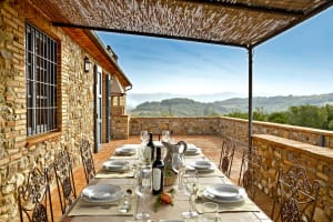 Large Tuscany villa rental