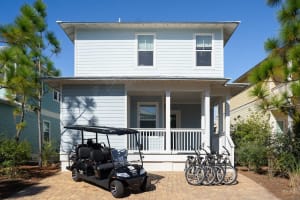 6 Seater Golf Cart &amp; 4 Bikes!