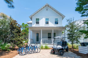 6 Seater Golf Cart &amp; 6 Bikes!