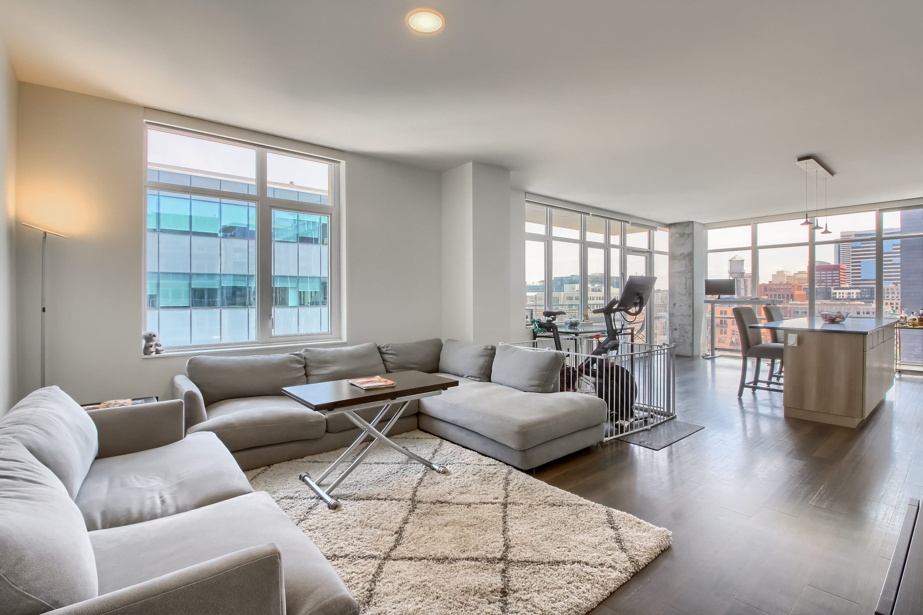 Tranquil & Sunny 1BR + Office w/Balcony in Denver