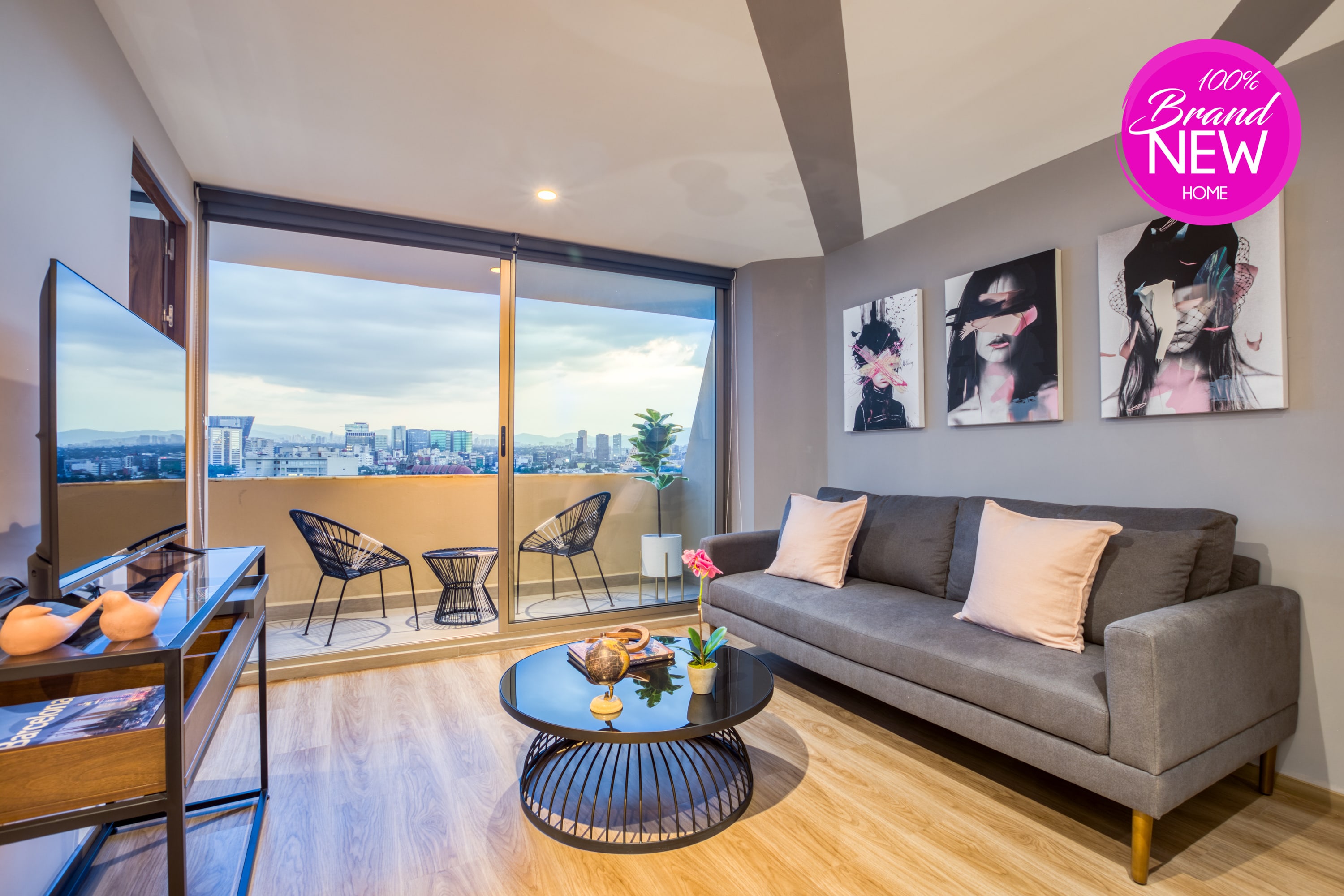 Amazing & Comfy Apt w/balcony | Gym+Rooftop+B/Center