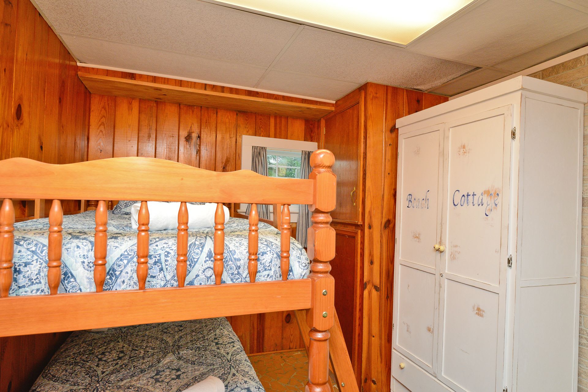 Downstairs Bunk beds