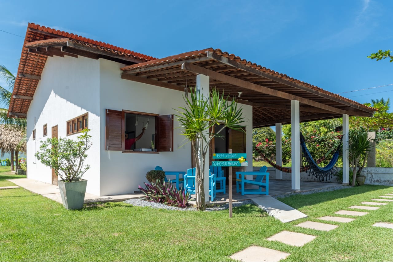 Maravilhosa casa a 300 metros da praia do Riacho