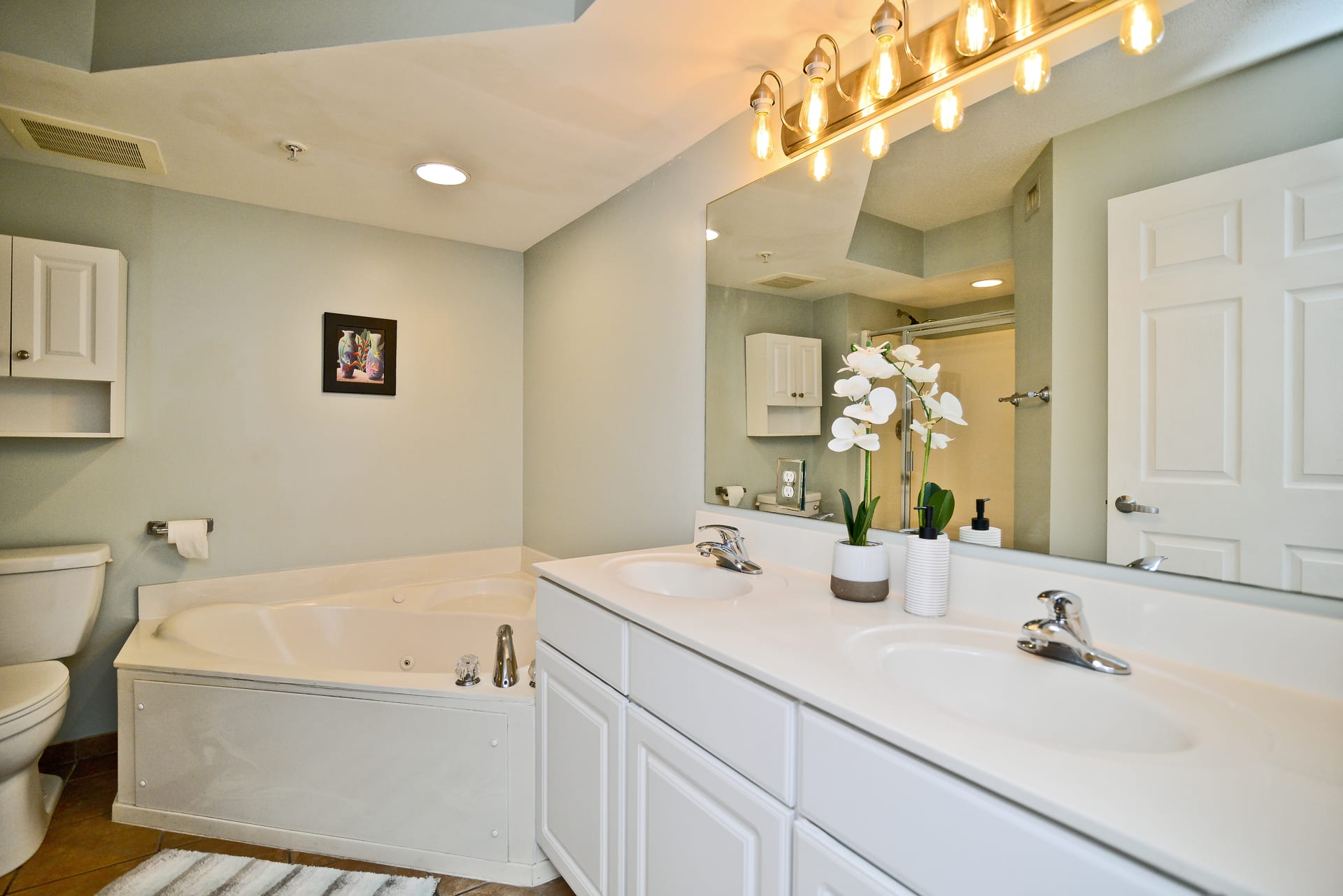 HUGE, luxury master bathroom