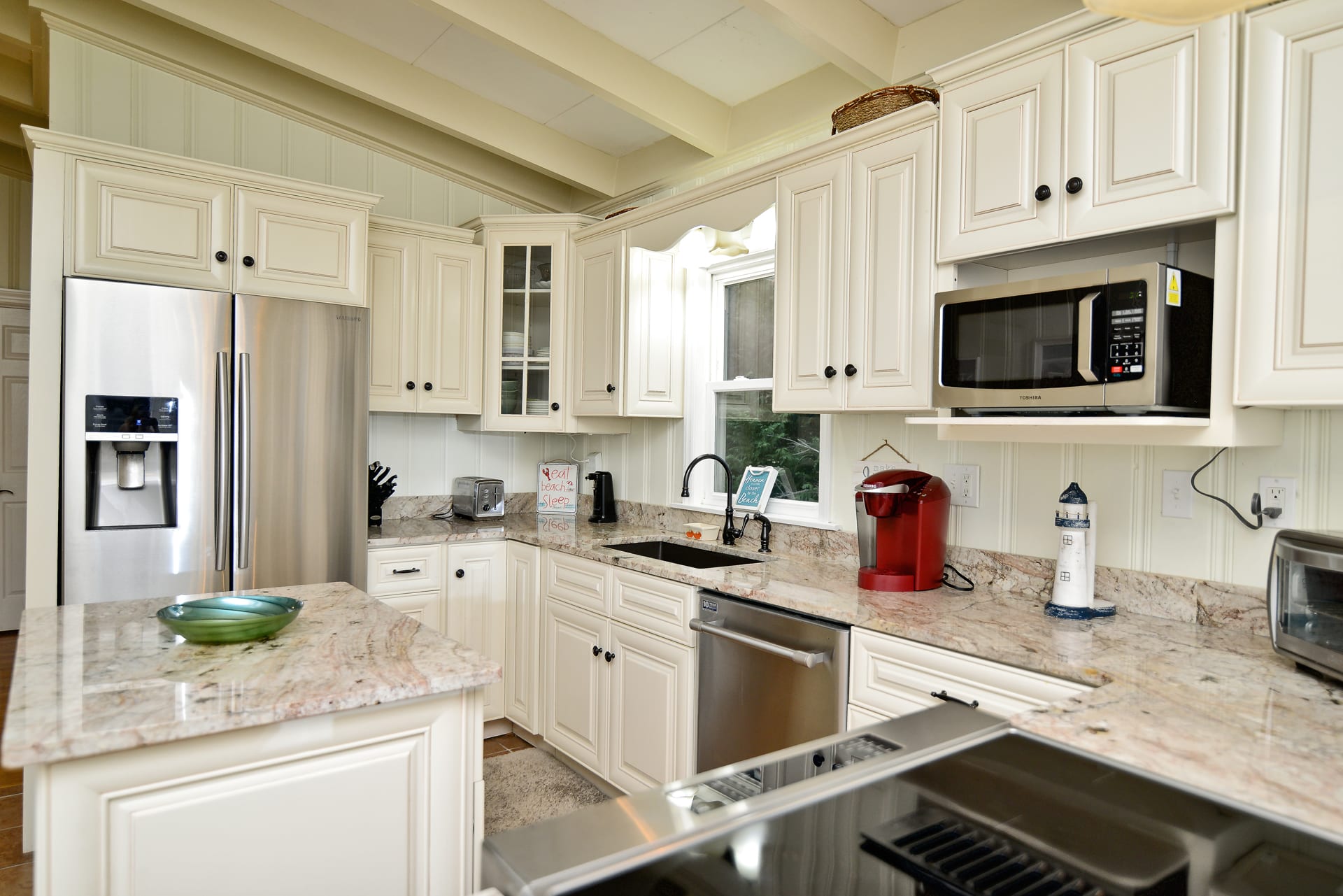 Beautiful Large Kitchen with Keurig