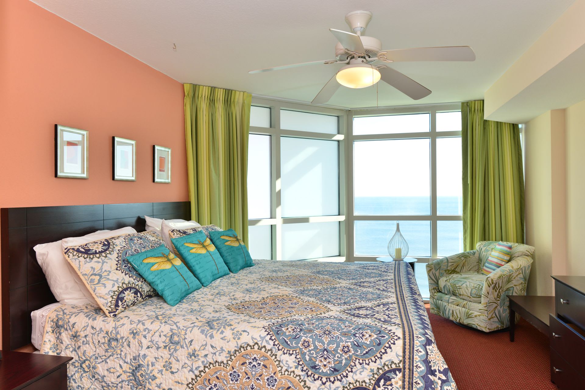 Third Bedroom with Ocean Views