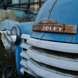 Chevrolet 3100 Pickup In Chevy blue 