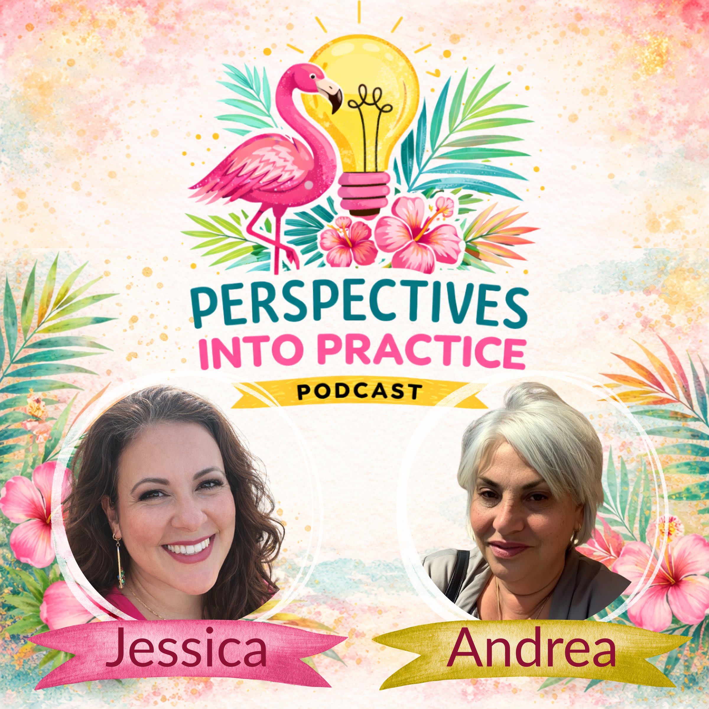 Podcast episode artwork for Trusting God After New Age Seeking: Andrea's Turn To Faith | Perspectives Into Practice