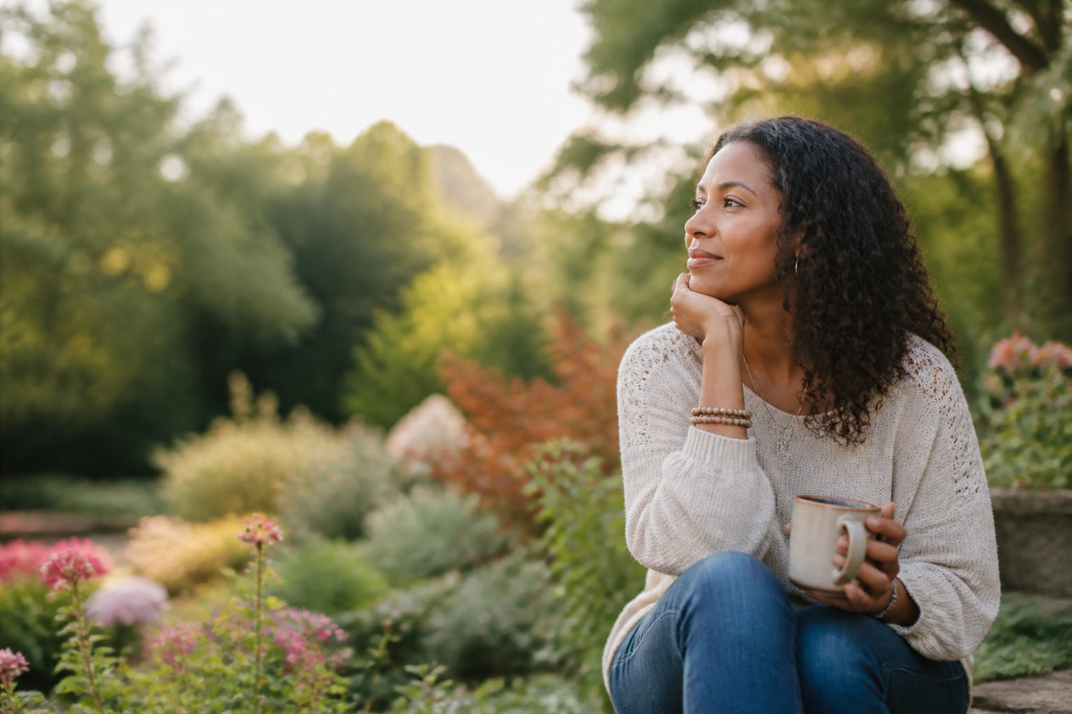 Featured image for Finding God in the Present, We Let Go of the Past and Choose Now.