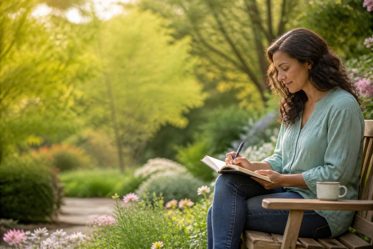Featured image for Return to Simple Practices: Scripture, Journal, Fellowship - Blog article by Jessica DeYoung