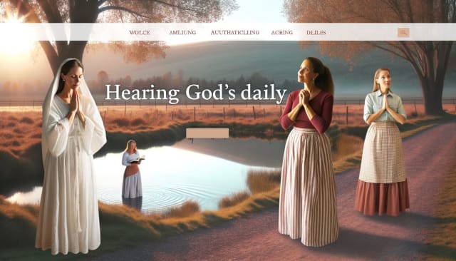 Featured image for Hearing God’s Voice Daily and Finding Clarity in the Midst of Everyday