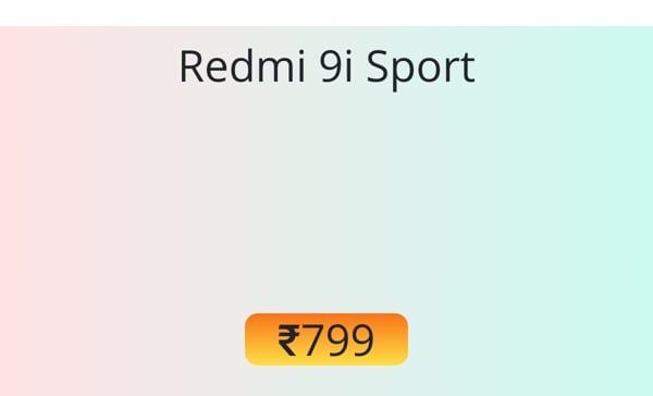 Redmi 9i Sport Battery Price official