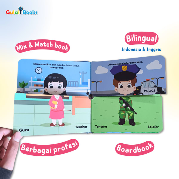 Gulalibooks - Mix and Match Book - Cita-citaku-199