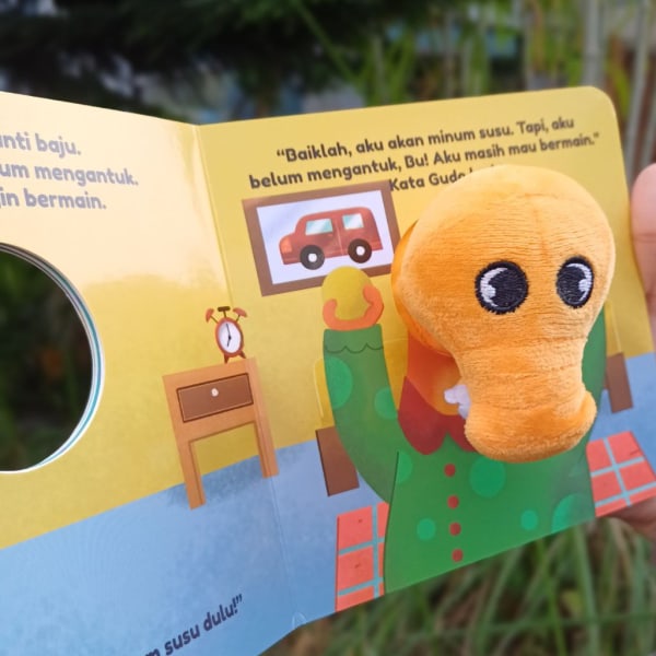 Gulalibooks - Puppet Book - Hoamm.. Boneka Jari Ini - Waktunya Tidur-220