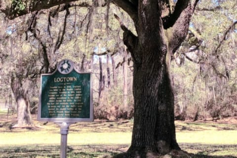 logtown historical marker