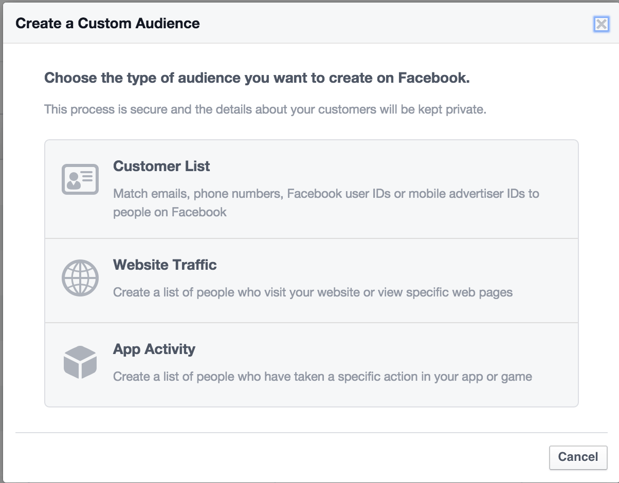 FB Custom Audience