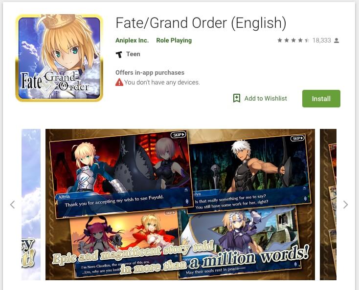 FGO GP