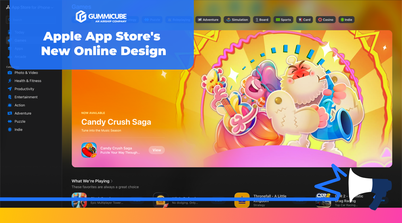 Apple App Store's New Online Design