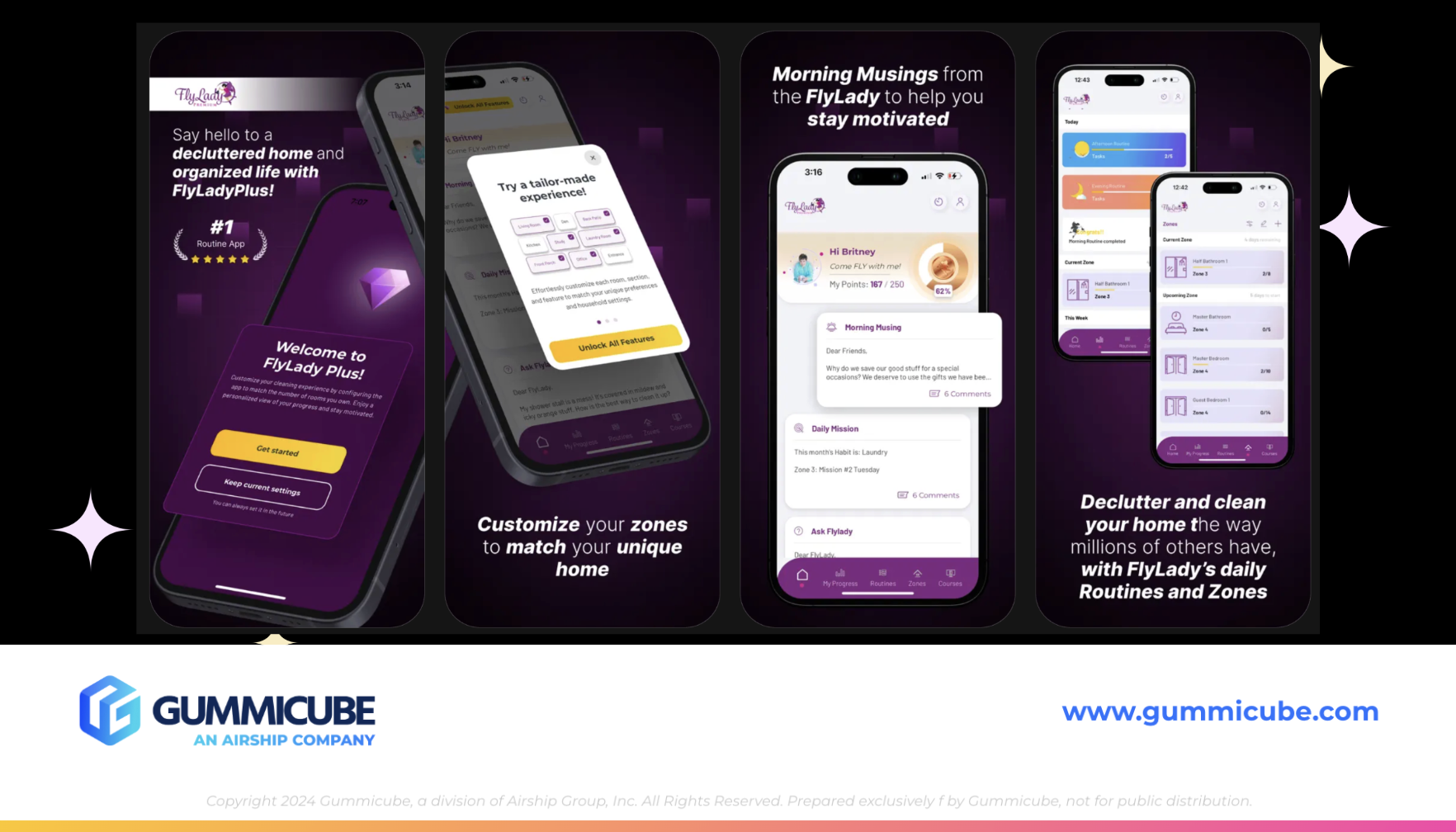 FlyLady iOS App Screenshots