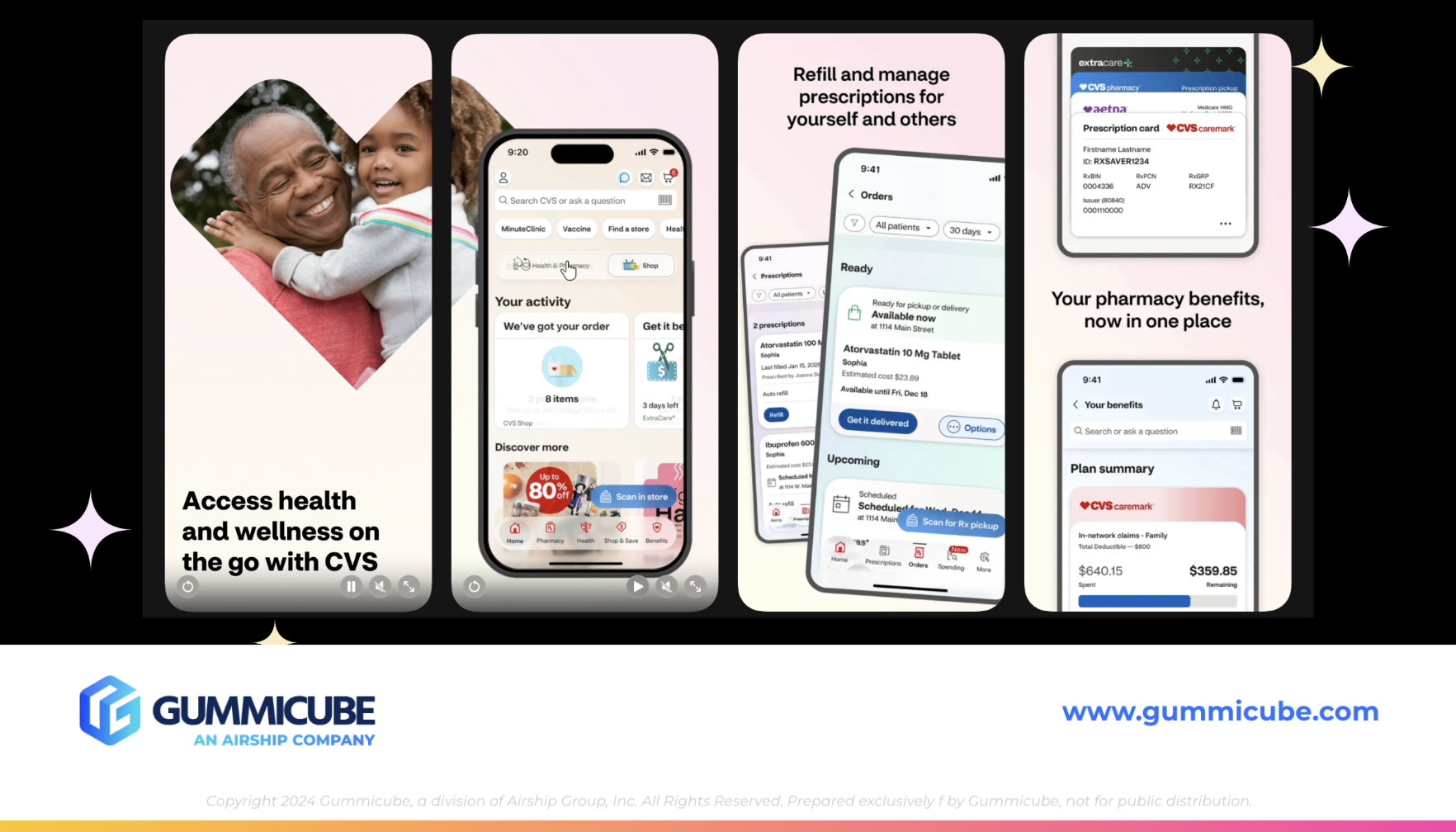 CVS Health iOS App Screenshots