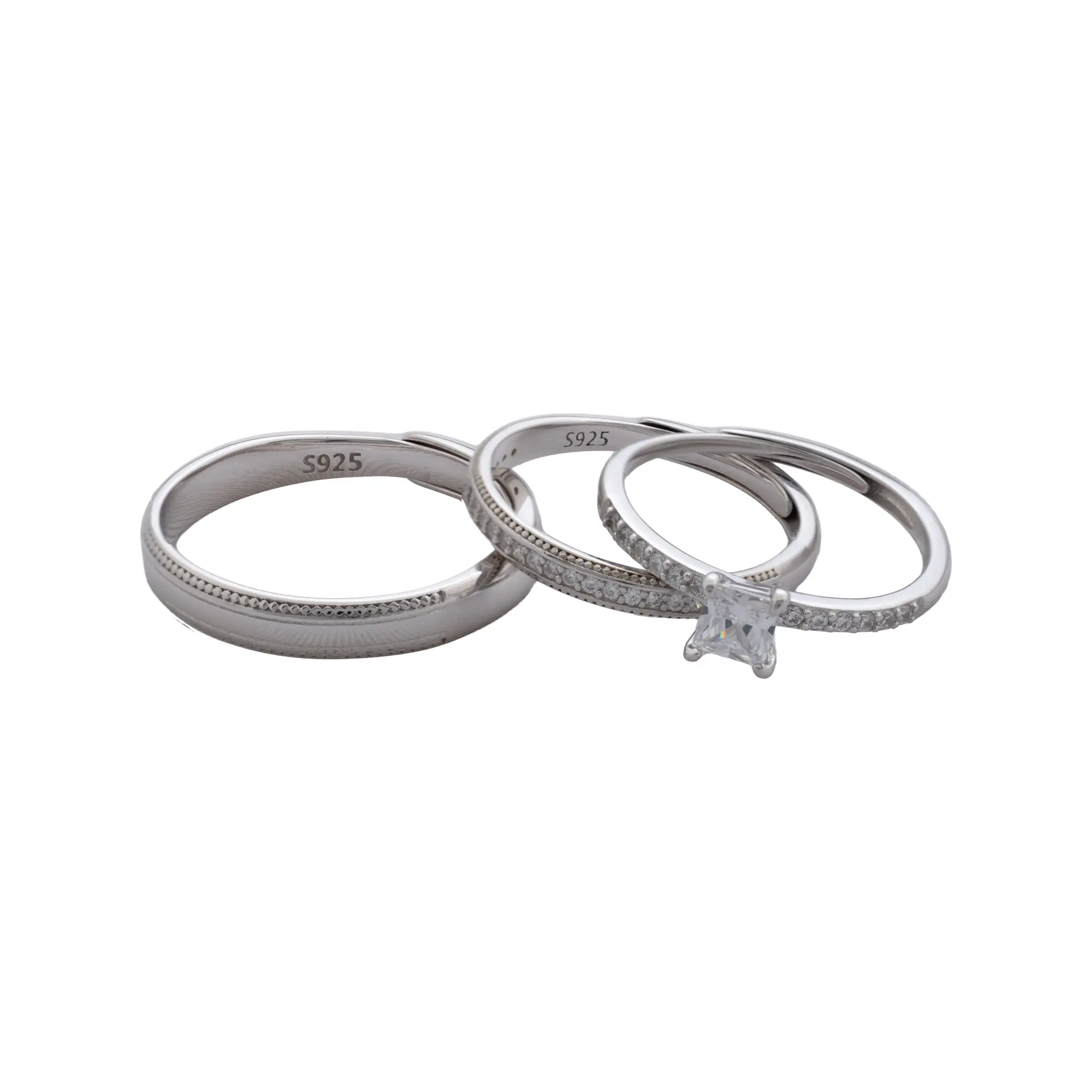 Anillo Diamond Eternity Ajustable - Vista 1