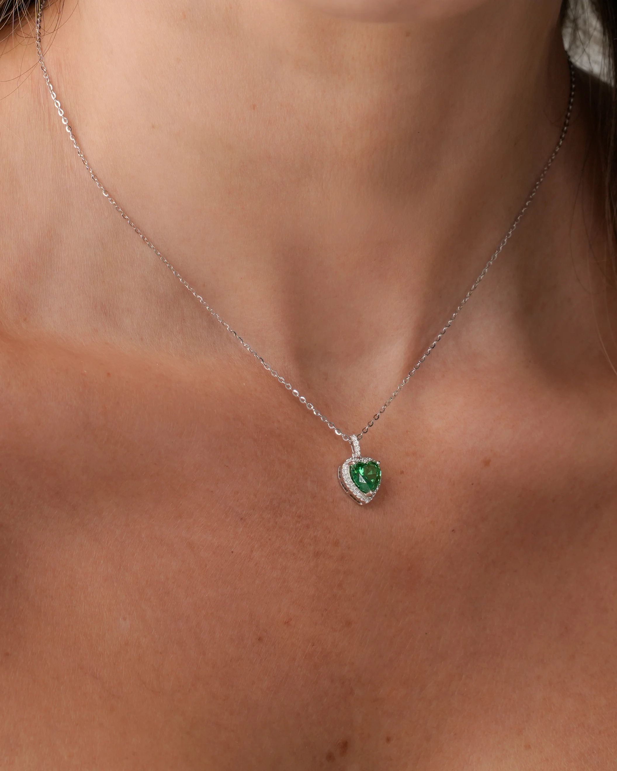 Gargantilla Verde Amour 45 Cms - Vista 2