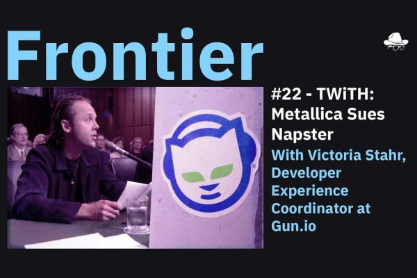 Season 3, Ep. 22 – TWiTH: Metallica sues Napster, with Victoria Stahr, Developer Experience Coordinator at Gun.io