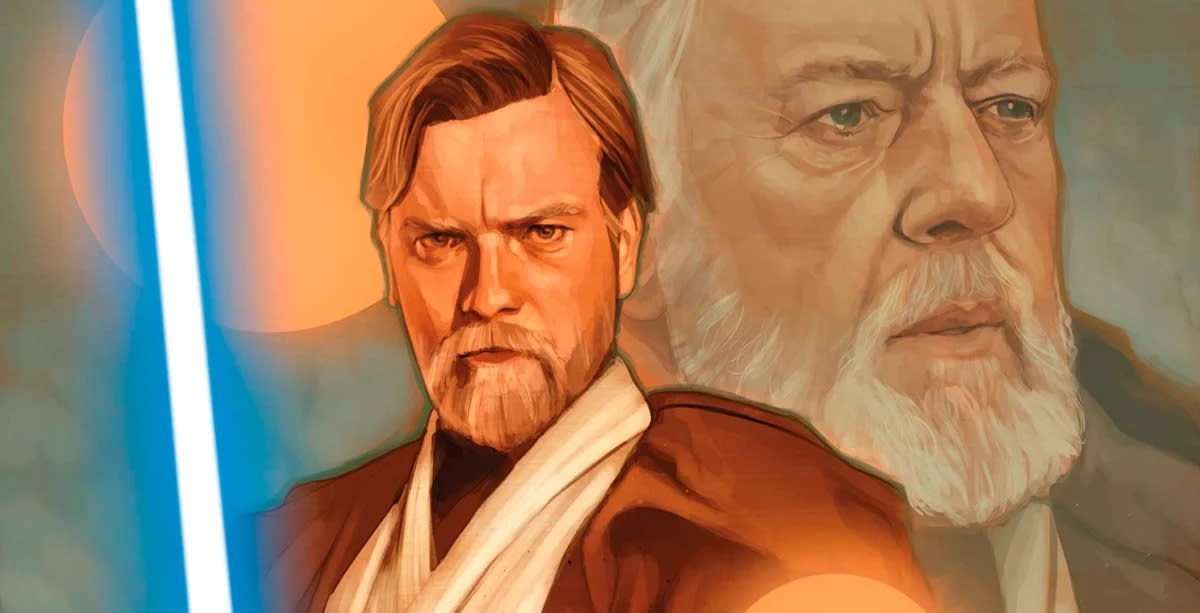 New and old versions of Obi Wan Kenobi