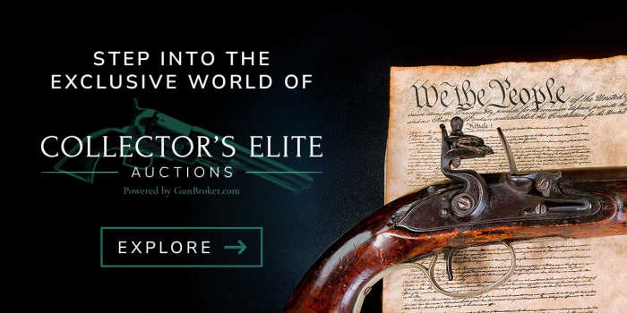 Step into the exclusive world of Collector\'s Elite Auctions - Powered by GunBroker.com