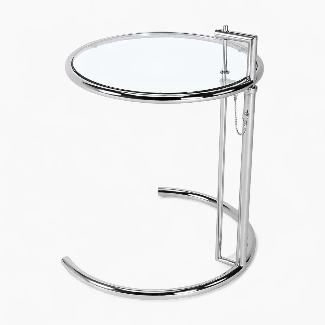 E1027 Side Table Silver 4 - E1027 Side Table