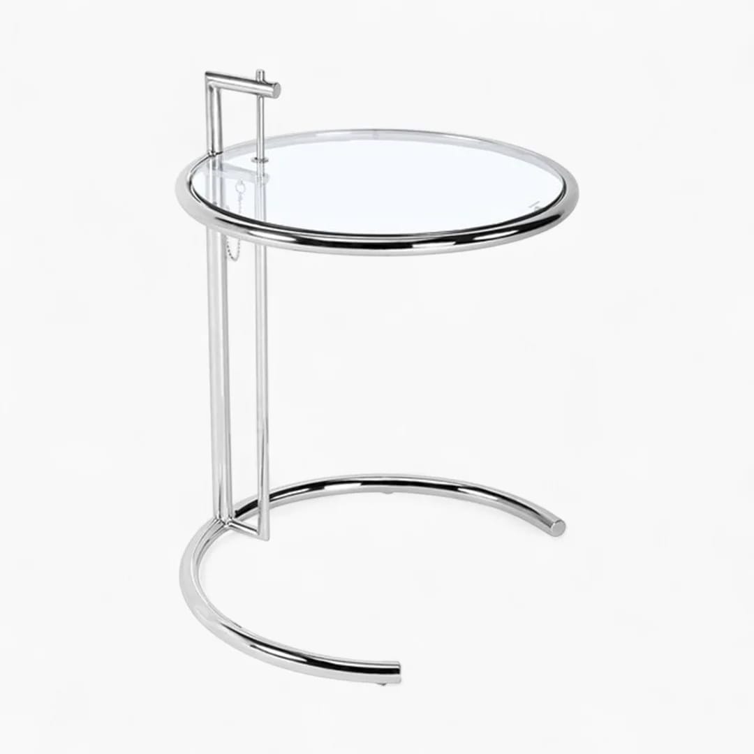 E1027 Side Table Silver 3 - E1027 Side Table
