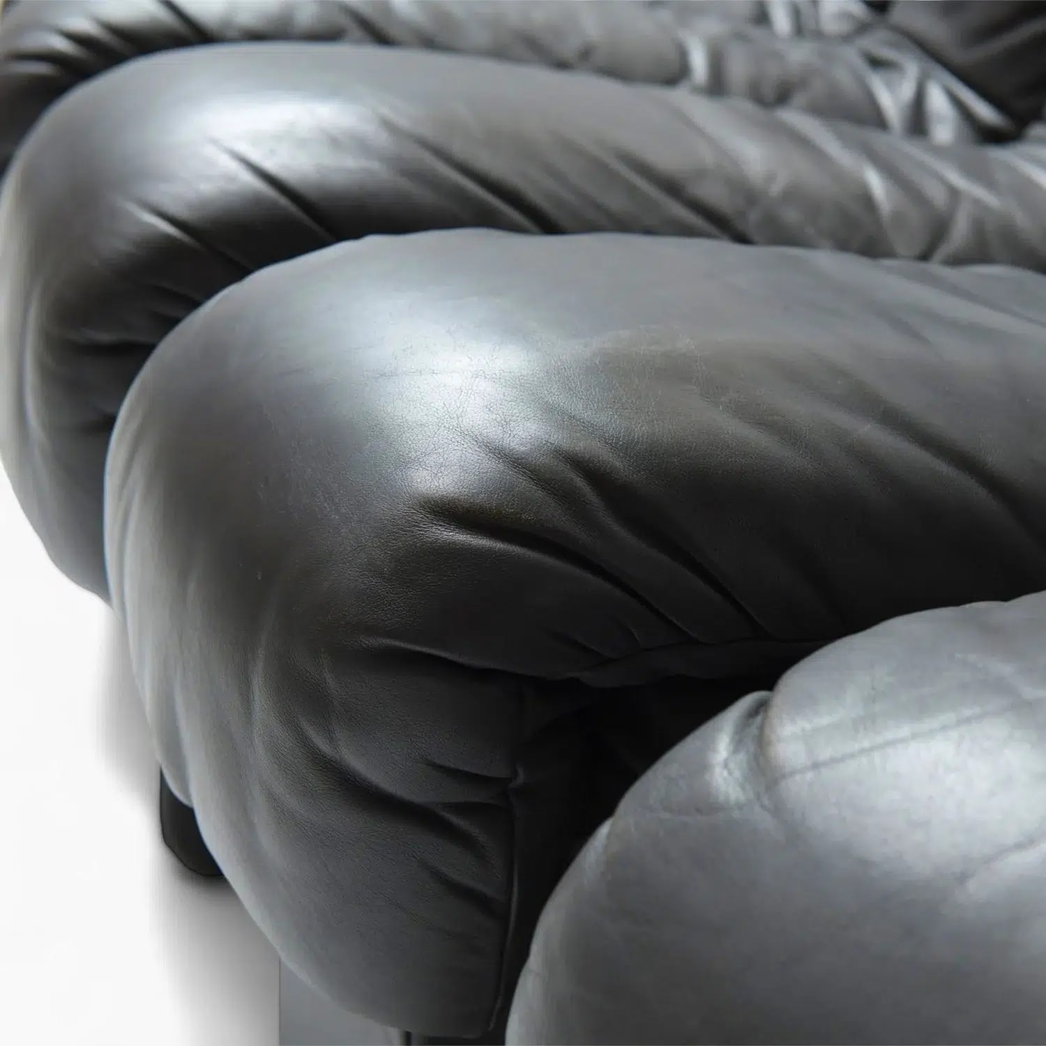 DS 600 Modular Sofa Black Vegan Leather 12 | Sohnne® DS 600 Modular Sofa Black Vegan Leather 12 - DS 600