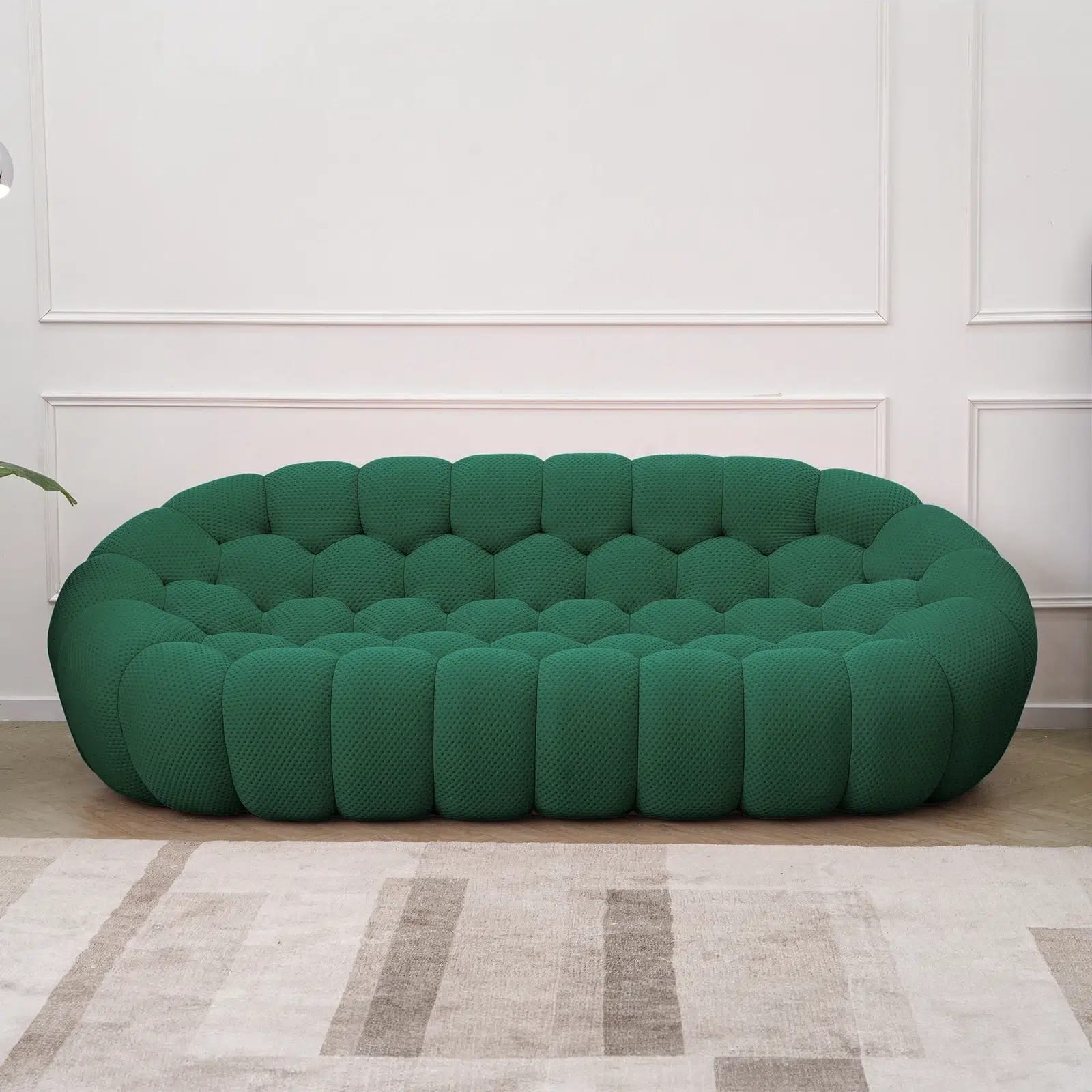 Bubble Sofa Replica Three Seater By Sacha Lakic Green 5