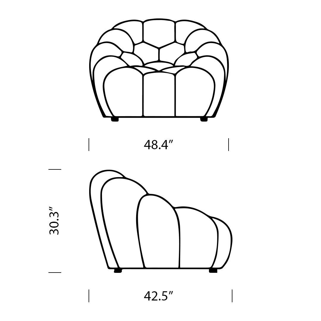 Bubble Sofa Dimension mobile - Bubble,  Sofa Armchair