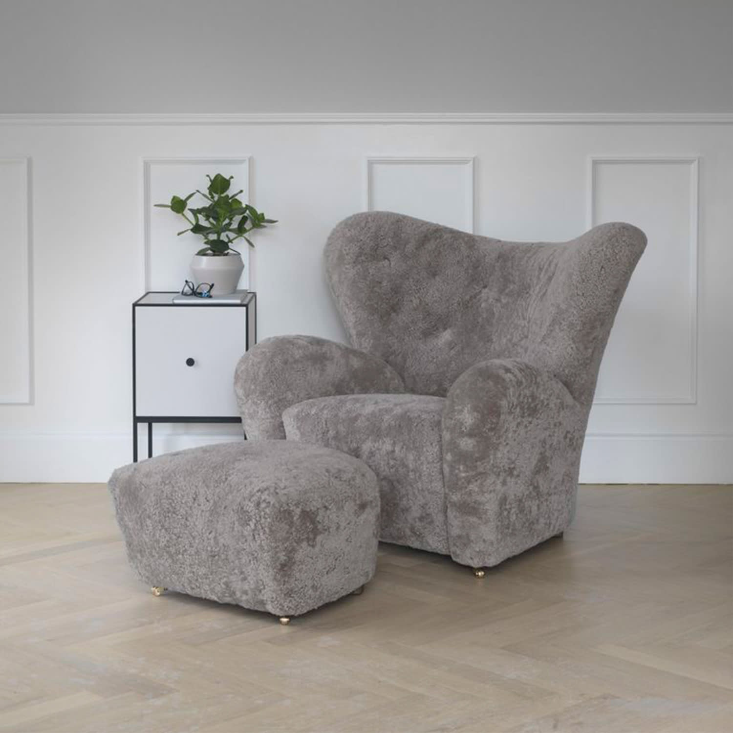 The Tired Man Lounge Chair and Footstool 21 - Tired Man Lounge Chair