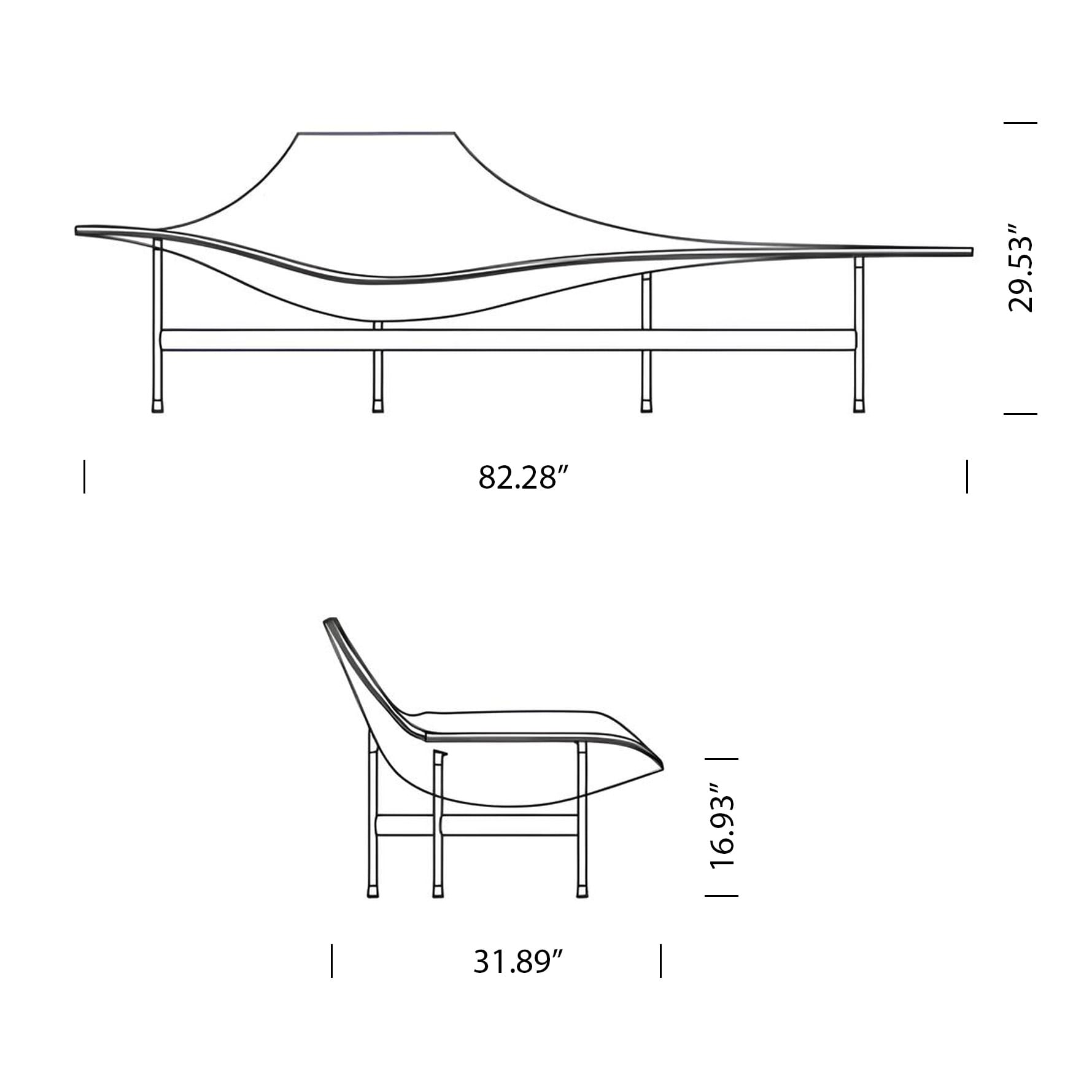 Terminal 1 Armchair Replica Dimensions Mobile - Terminal 1 Armchair