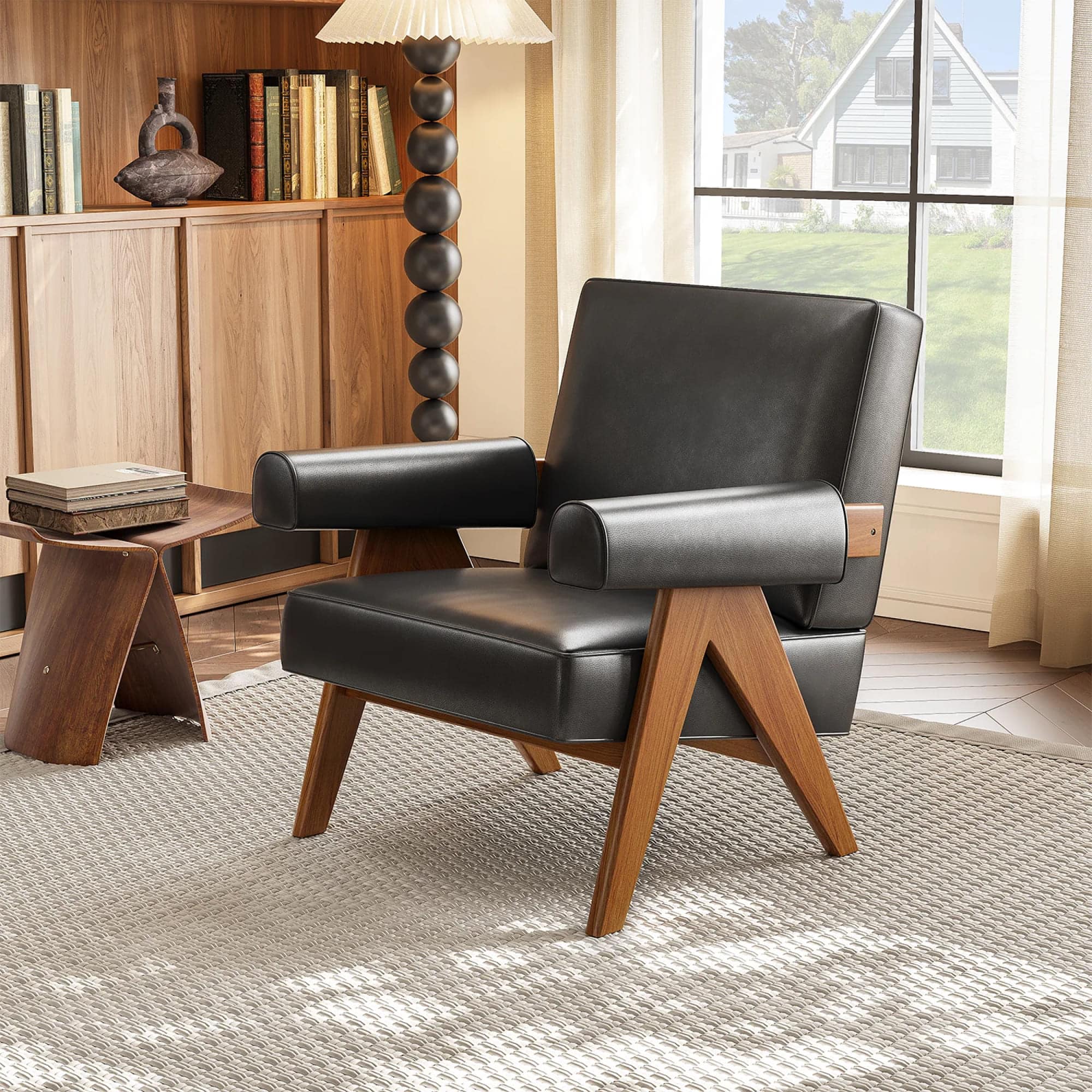 Chandigarh Armchair_Black 2 | Sohnne® Chandigarh Armchair Black 2 - 053 capitol complex armchair