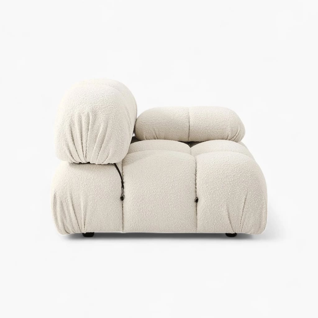 Camaleonda Module Armrest Boucle White 3 Camaleonda Module Armrest Boucle White 3 - Camaleonda