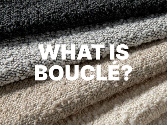 what is boucle - What Is Bouclé Furniture