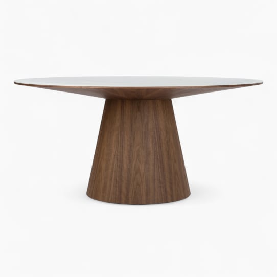 Cella Dining Table White Ceramic 63 1 | Sohnne® Cella Dining Table White Ceramic 63 1