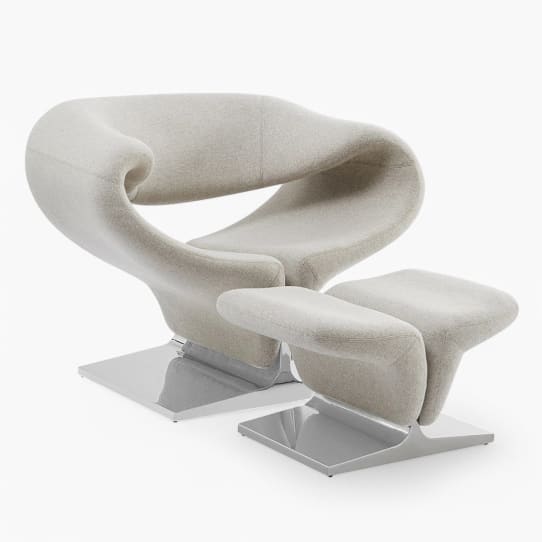 Ribbon-Chair-Ottoman-Replica-1 | Sohnne® Ribbon Chair Ottoman Replica 1 - ribbon chair,  ottoman