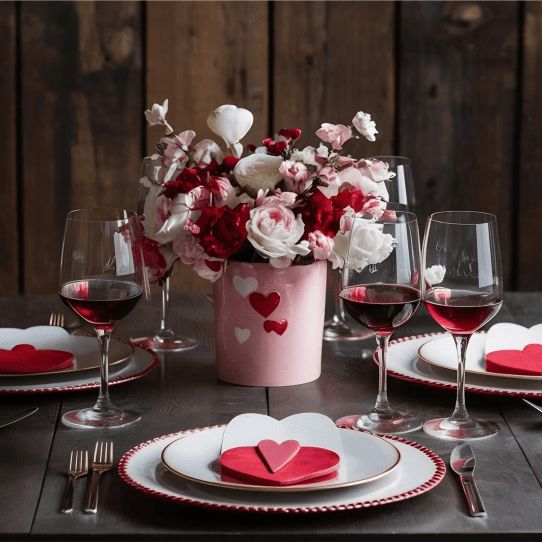 valentine's day dinner table decoration ideas | Sohnne® valentines day dinner table decoration ideas - valentine's day dinner table decoration ideas