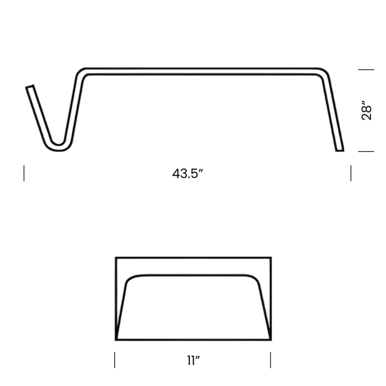 Scando Table Replica Mobile Dimensions | Sohnne® Scando Table Replica Mobile Dimensions - Scando Table