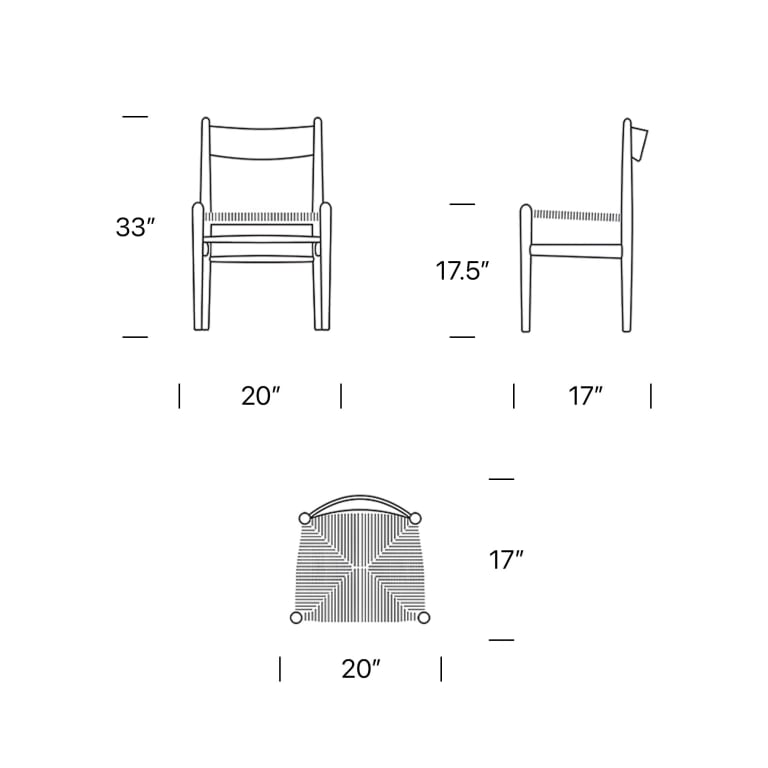CH36-Chair-Replica-dimension-mobile | Sohnne® CH36 Chair Replica dimension mobile scaled