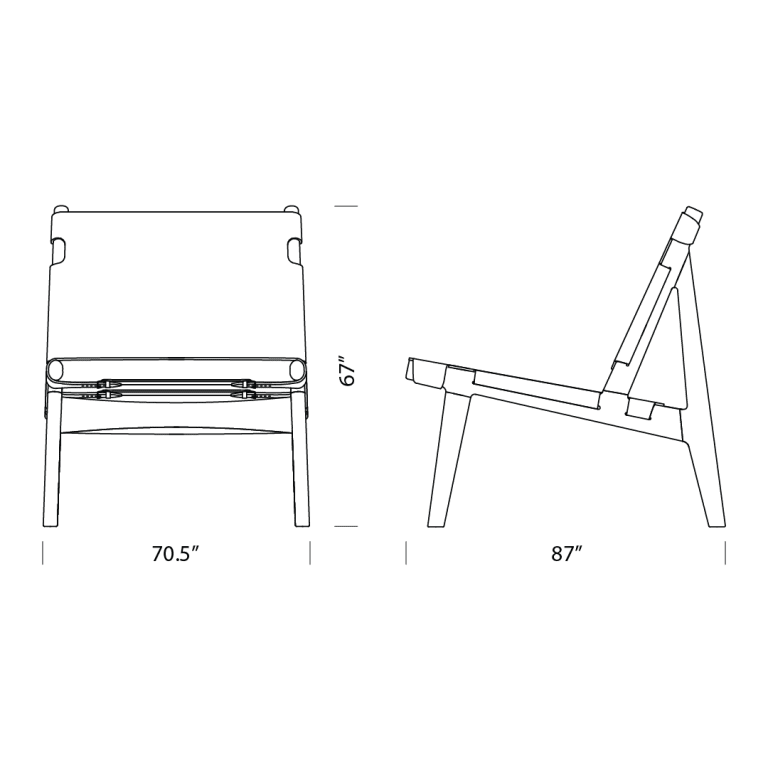 The Hunting Chair Replica Dimensions Mobile | Sohnne® The Hunting Chair Replica Dimensions Mobile
