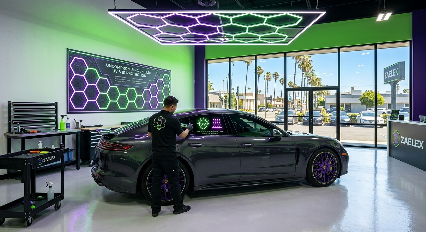 How Window Tinting Protects Your Skin from UV & IR Rays