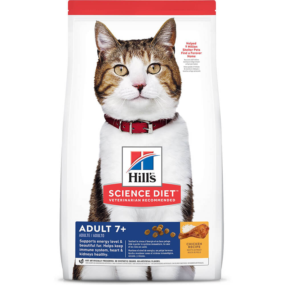 HILL'S Cat SD Adult 7+ Indoor Chicken Recipe - 1.59kg